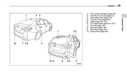 2021 Subaru Legacy/Outback Gebruikershandleiding | Engels
