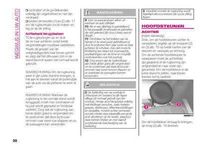2022-2024 Abarth 595/695 Owner's Manual | Dutch