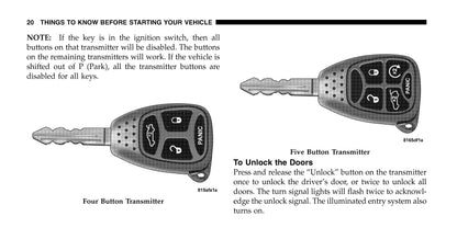 2007 Jeep Grand Cherokee Manuel du propriétaire | Anglais