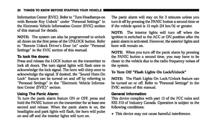 2006 Dodge Magnum Owner's Manual | English