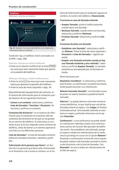 2015-2019 Audi A4 Gebruikershandleiding | Frans