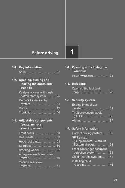 2018 Subaru BRZ Gebruikershandleiding | Engels