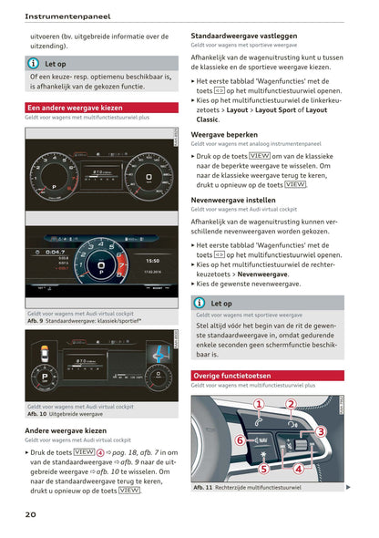 2017-2020 Audi A5 Manuel du propriétaire | Néerlandais