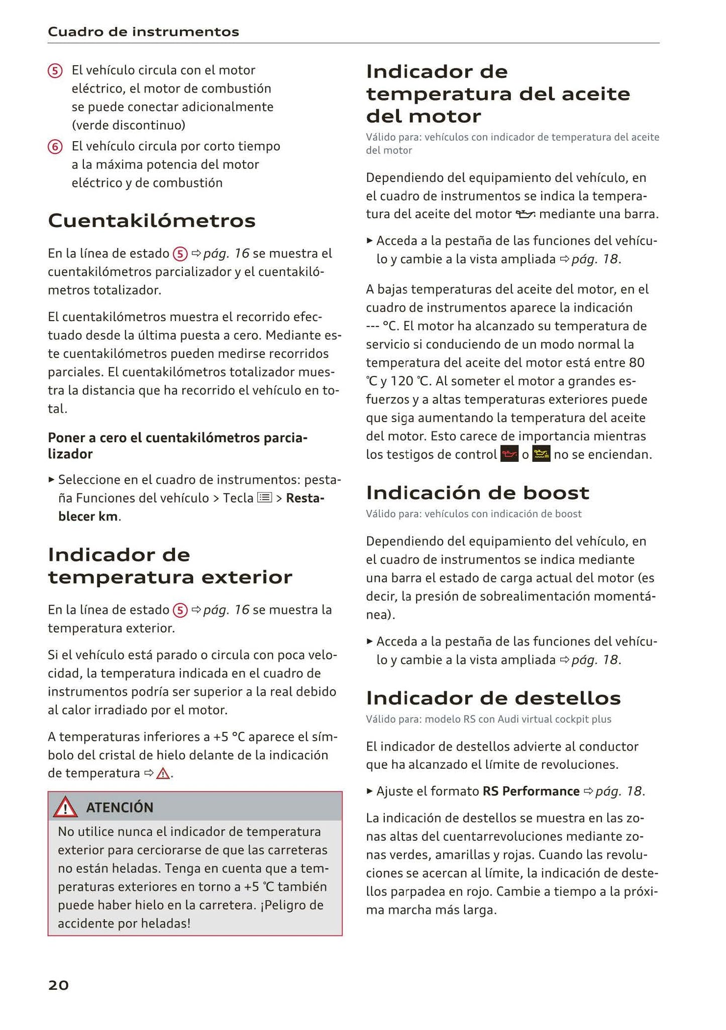 2018-2023 Audi Q3 Manuel du propriétaire | Espagnol