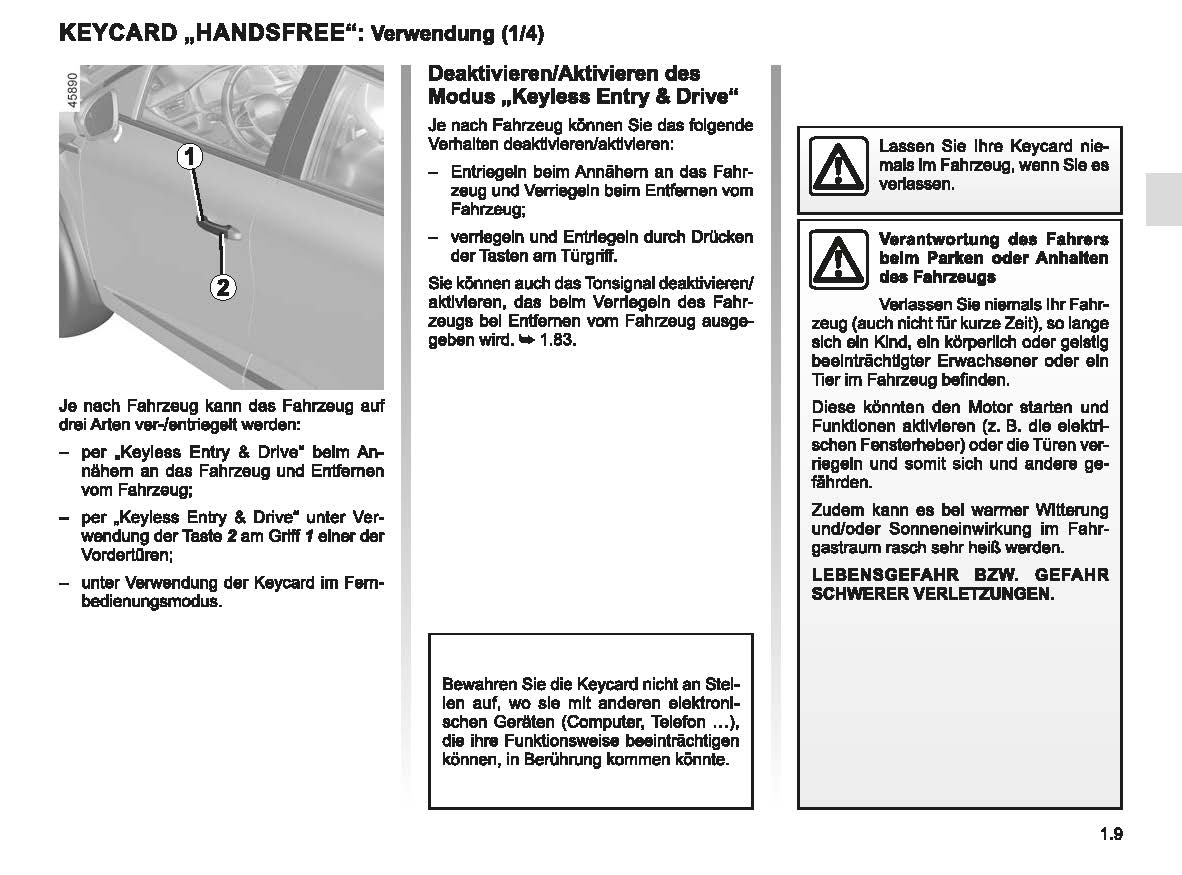 2022-2023 Renault Captur Owner's Manual | German