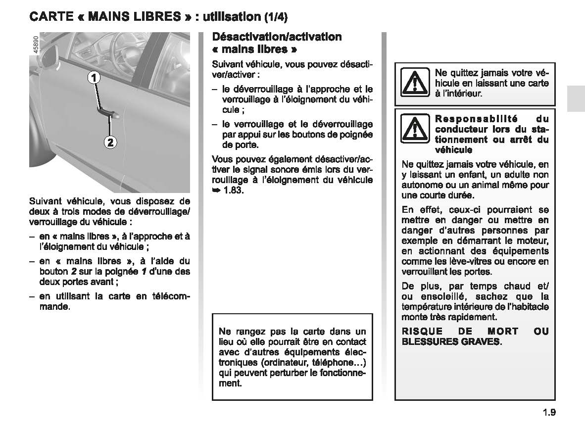 2022-2023 Renault Captur Owner's Manual | French