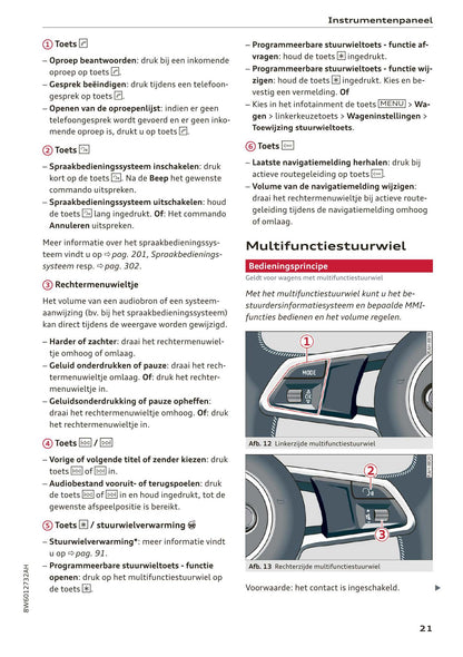 2017-2020 Audi A5 Manuel du propriétaire | Néerlandais