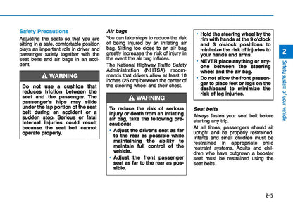 2019 Hyundai Nexo Owner's Manual | English