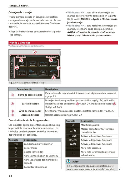 2018-2023 Audi A1 Manuel du propriétaire | Espagnol