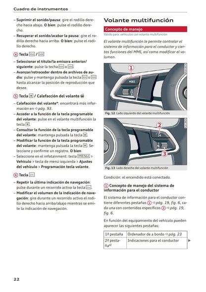 2017-2020 Audi A5 Manuel du propriétaire | Espagnol