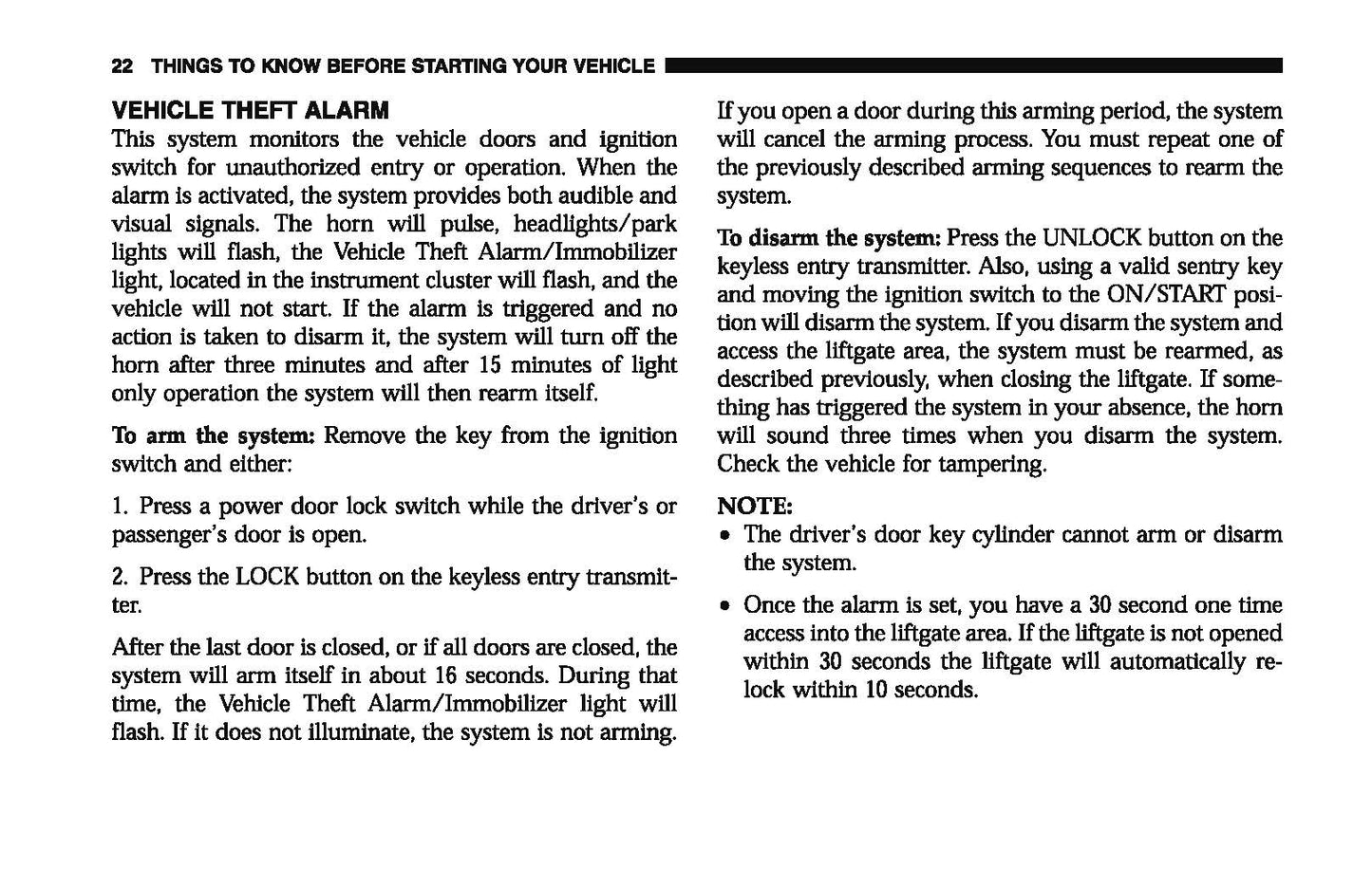 2006 Dodge Magnum Owner's Manual | English