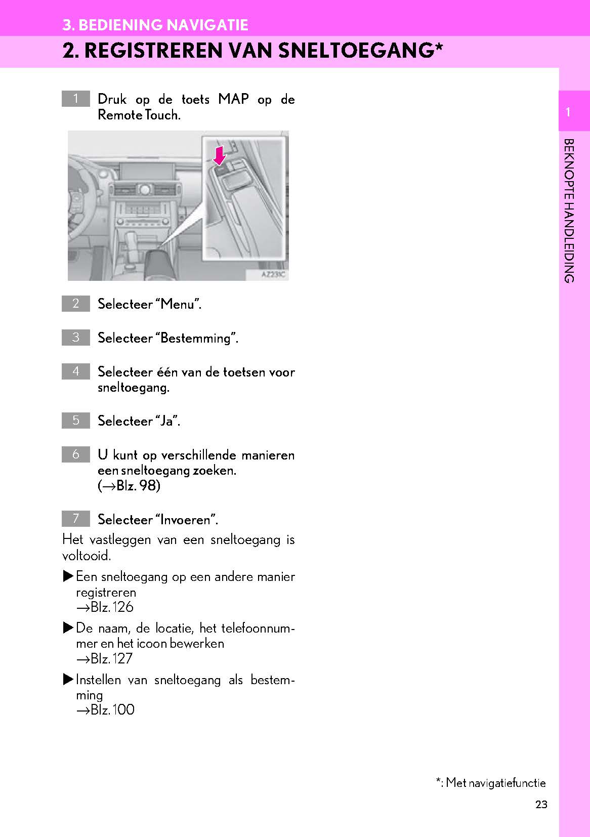 Lexus IS300h Navigatie Systeem Handleiding 2017 - 2019