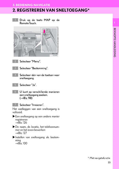 Lexus IS300h Navigatie Systeem Handleiding 2017 - 2019