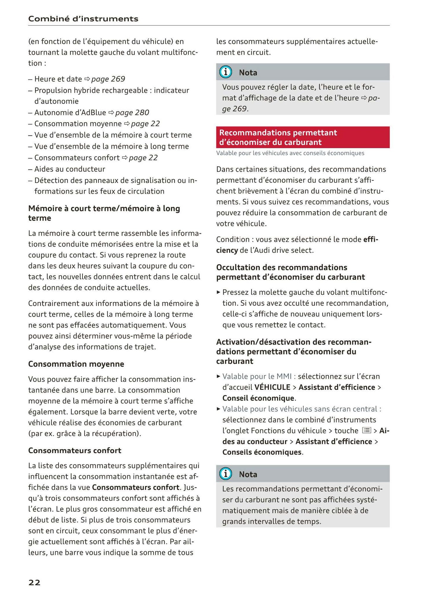 2018-2023 Audi Q3 Manuel du propriétaire | Français