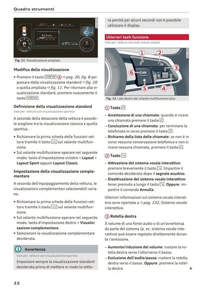 2016-2018 Audi A3 Manuel du propriétaire | Italien