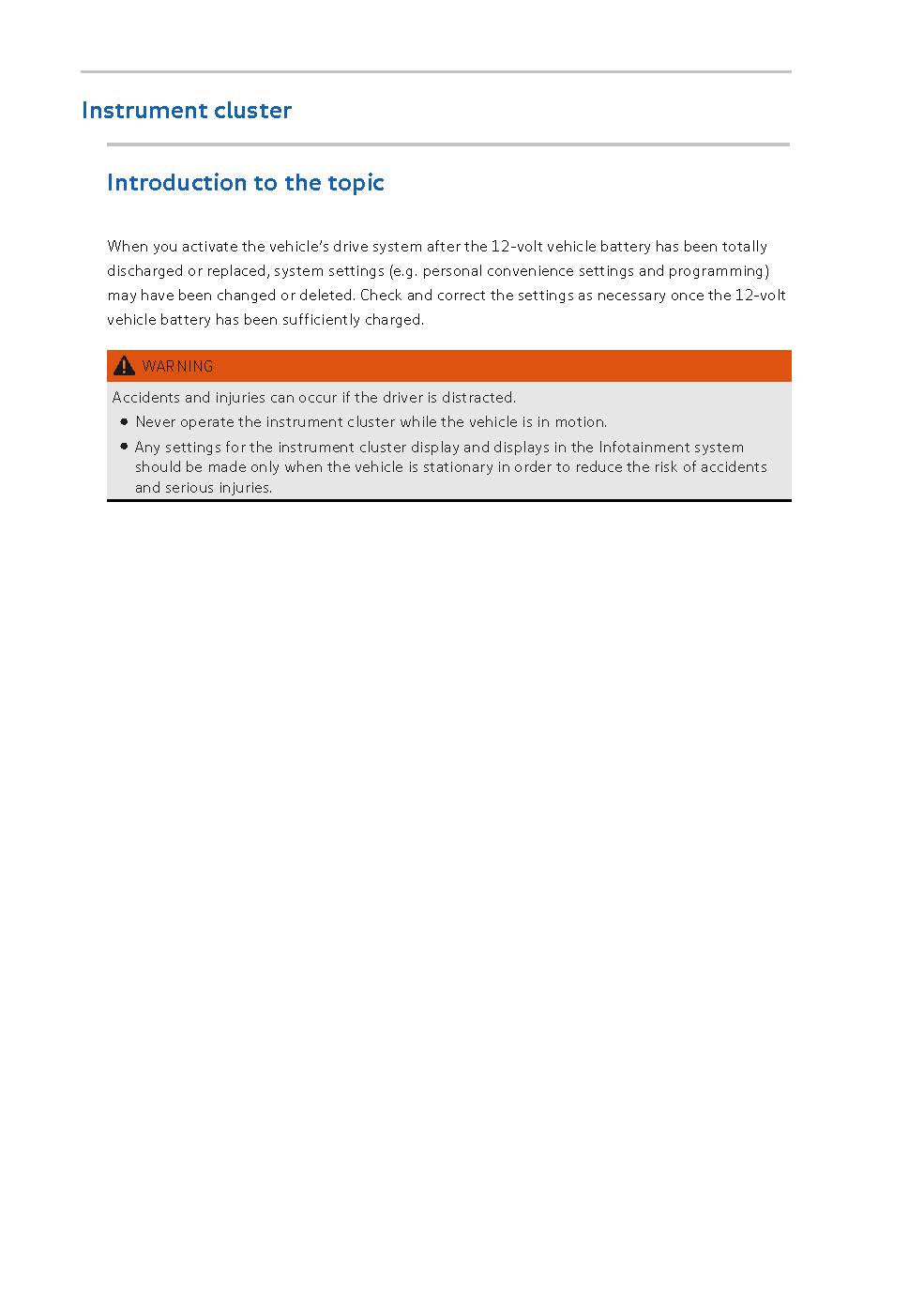 2020-2023 Volkswagen ID.3 Owner's Manual | English