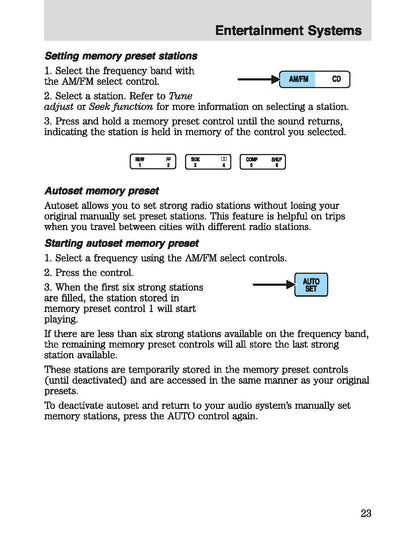2003 Mercury Marauder Manuel du propriétaire | Anglais