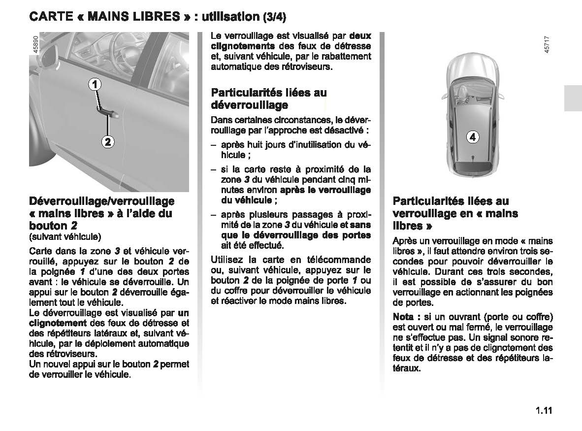 2022-2023 Renault Captur Owner's Manual | French