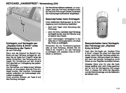 2022-2023 Renault Captur Owner's Manual | German