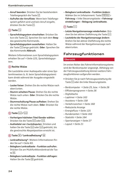 2017-2018 Audi A3/A3 Cabriolet/A3 Limousine/A3 Sportback/A3 Sportback e-tron/A3 Sportback g-tron/RS 3 Limousine/RS 3 Sportback/S3/S3 Cabriolet/S3 Limousine/S3 Sportback Owner's Manual | German