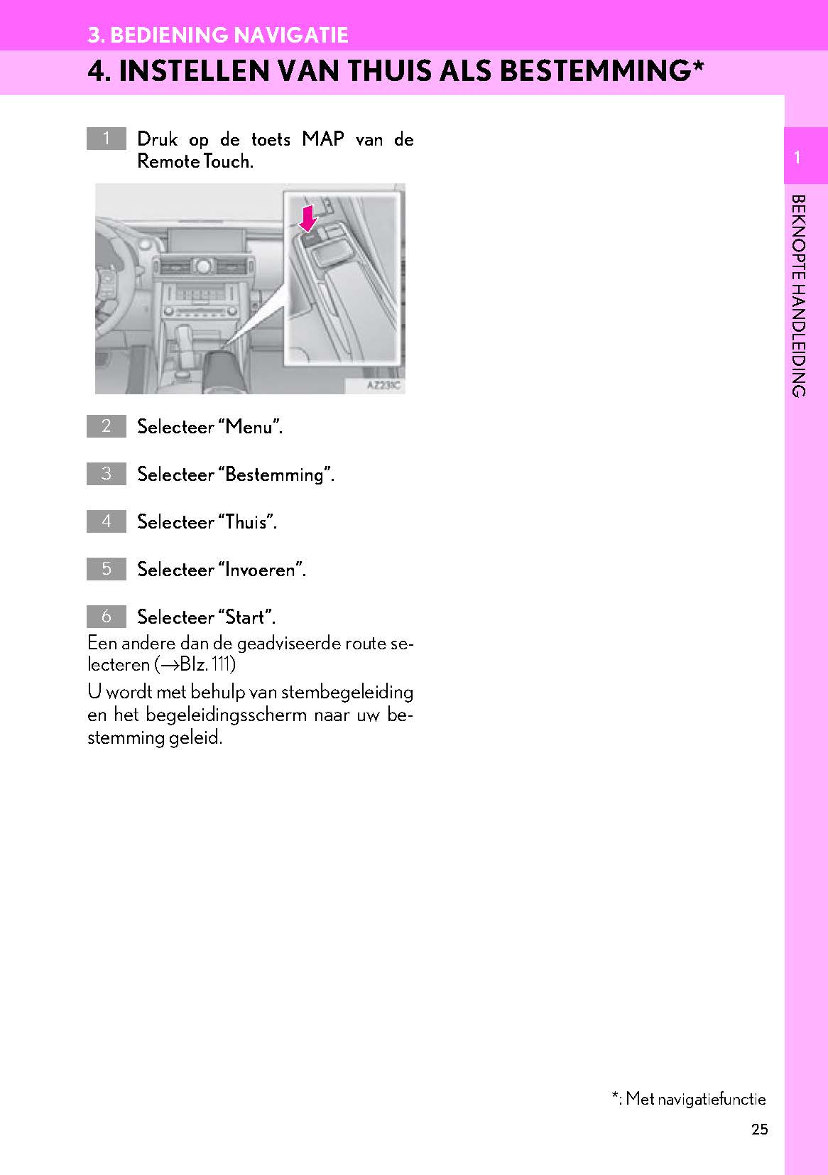 Lexus IS300h Navigatie Systeem Handleiding 2017 - 2019