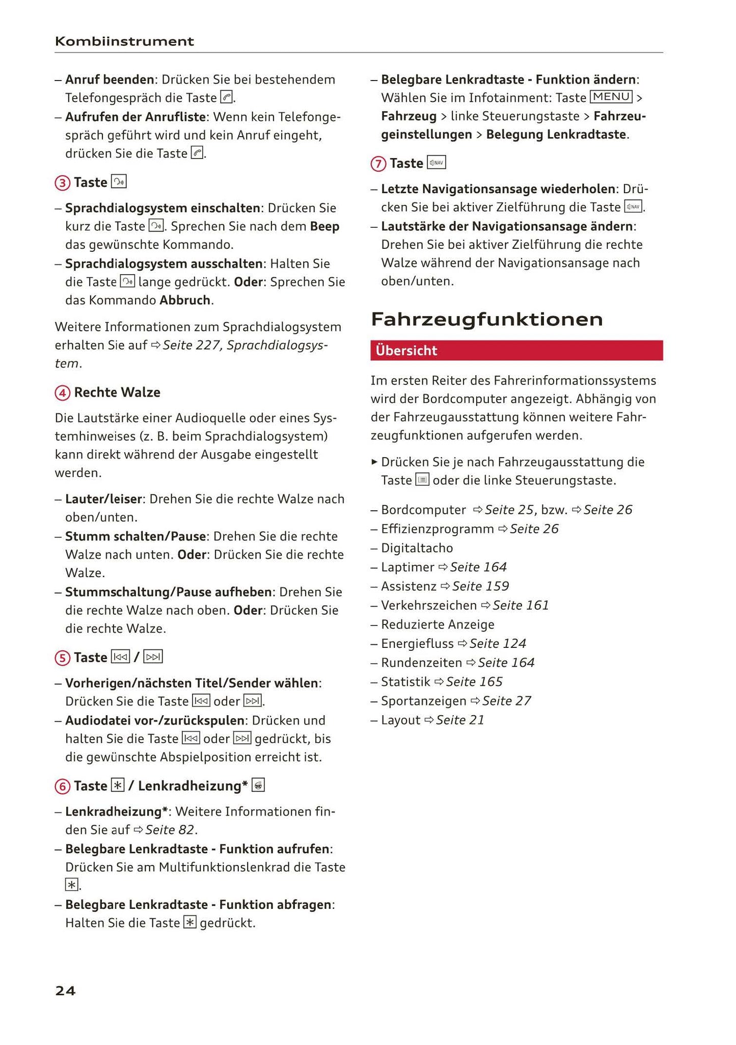 2018-2019 Audi A3/A3 Limousine/A3 Cabriolet/A3 Sportback Owner's Manual | German