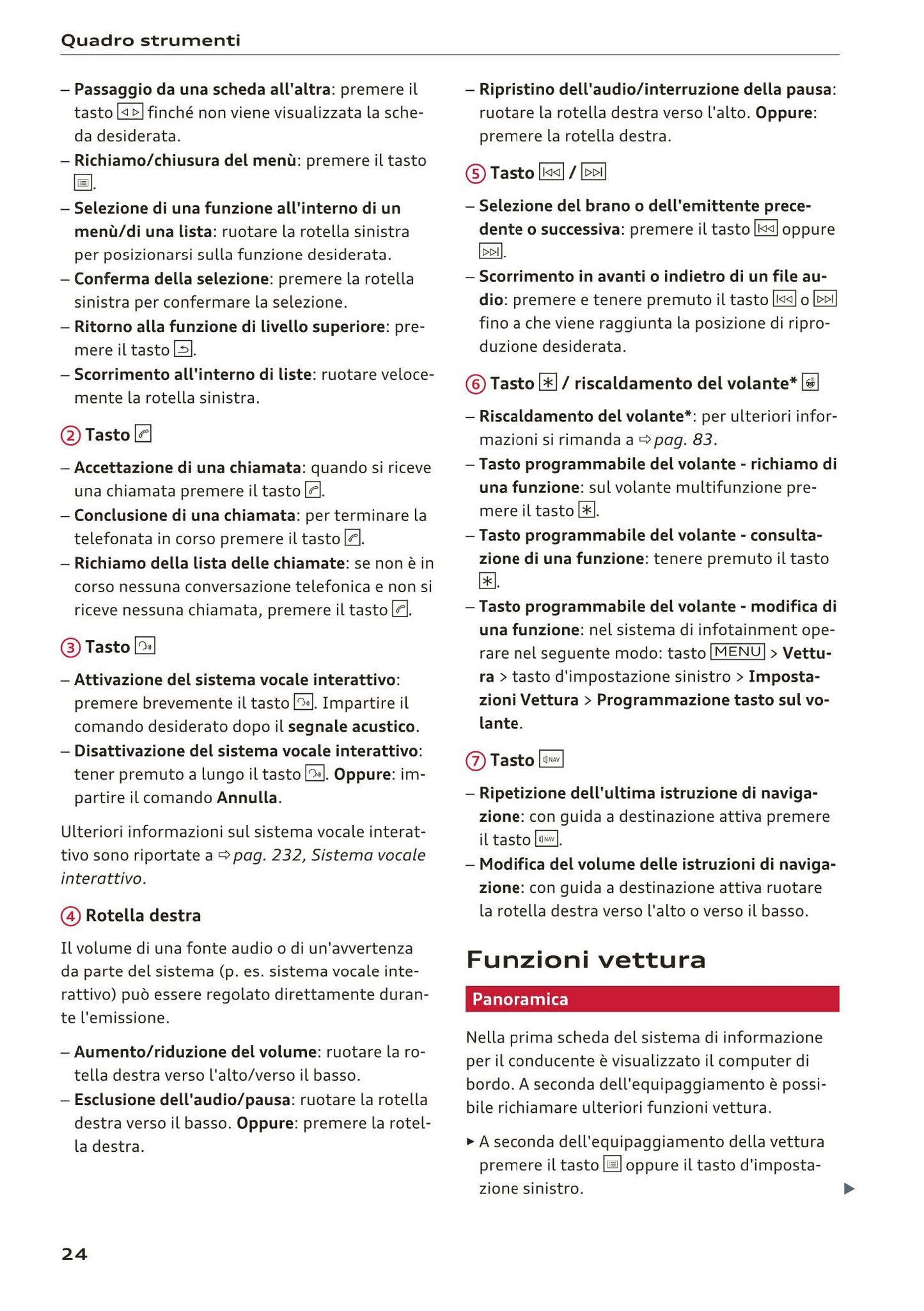 2016-2018 Audi A3 Manuel du propriétaire | Italien