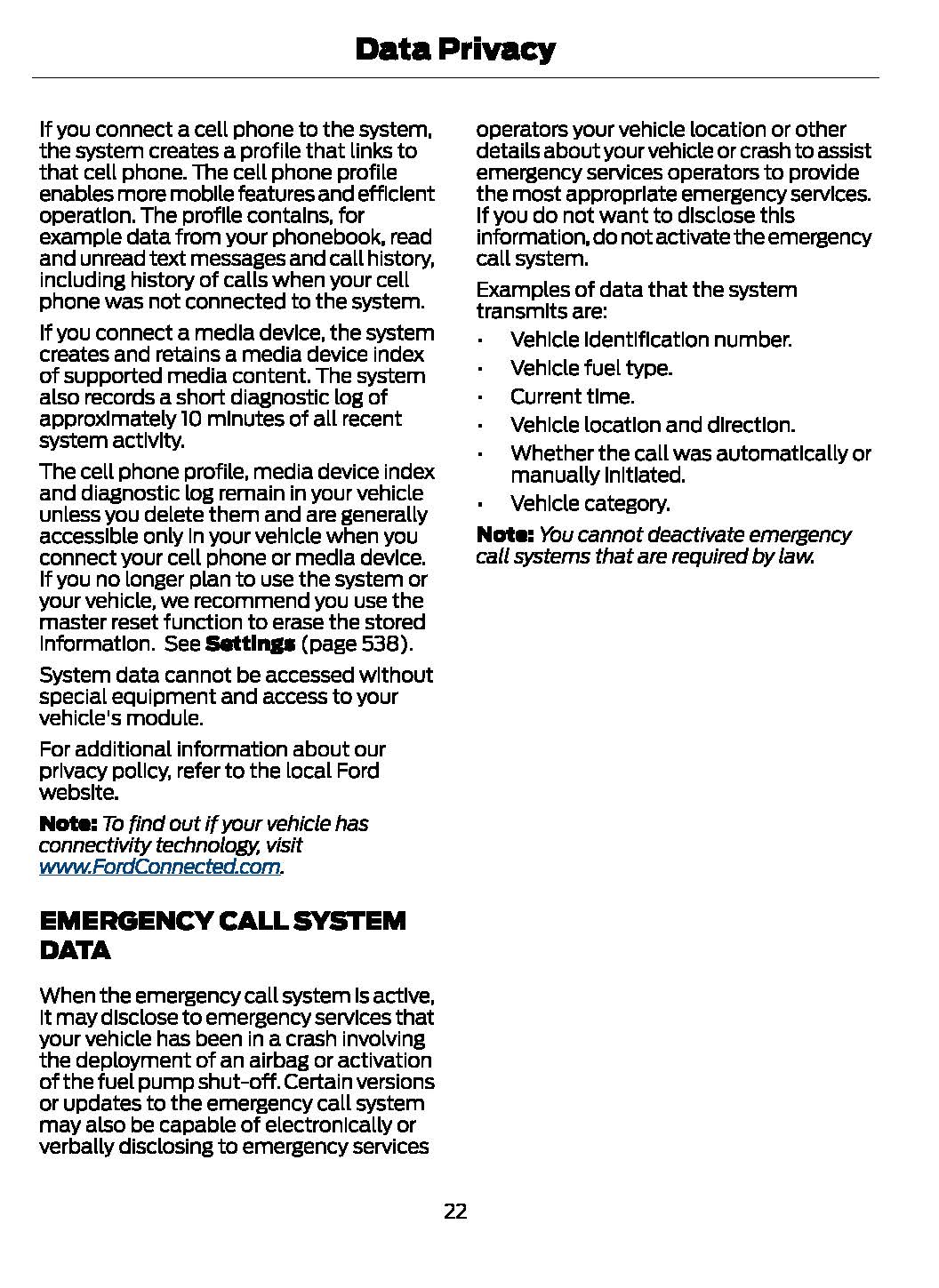 2021 Ford Focus Gebruikershandleiding | Engels