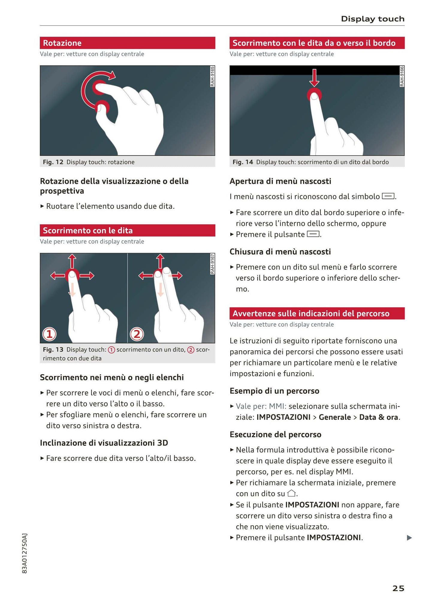 2018-2023 Audi Q3 Manuel du propriétaire | Italien