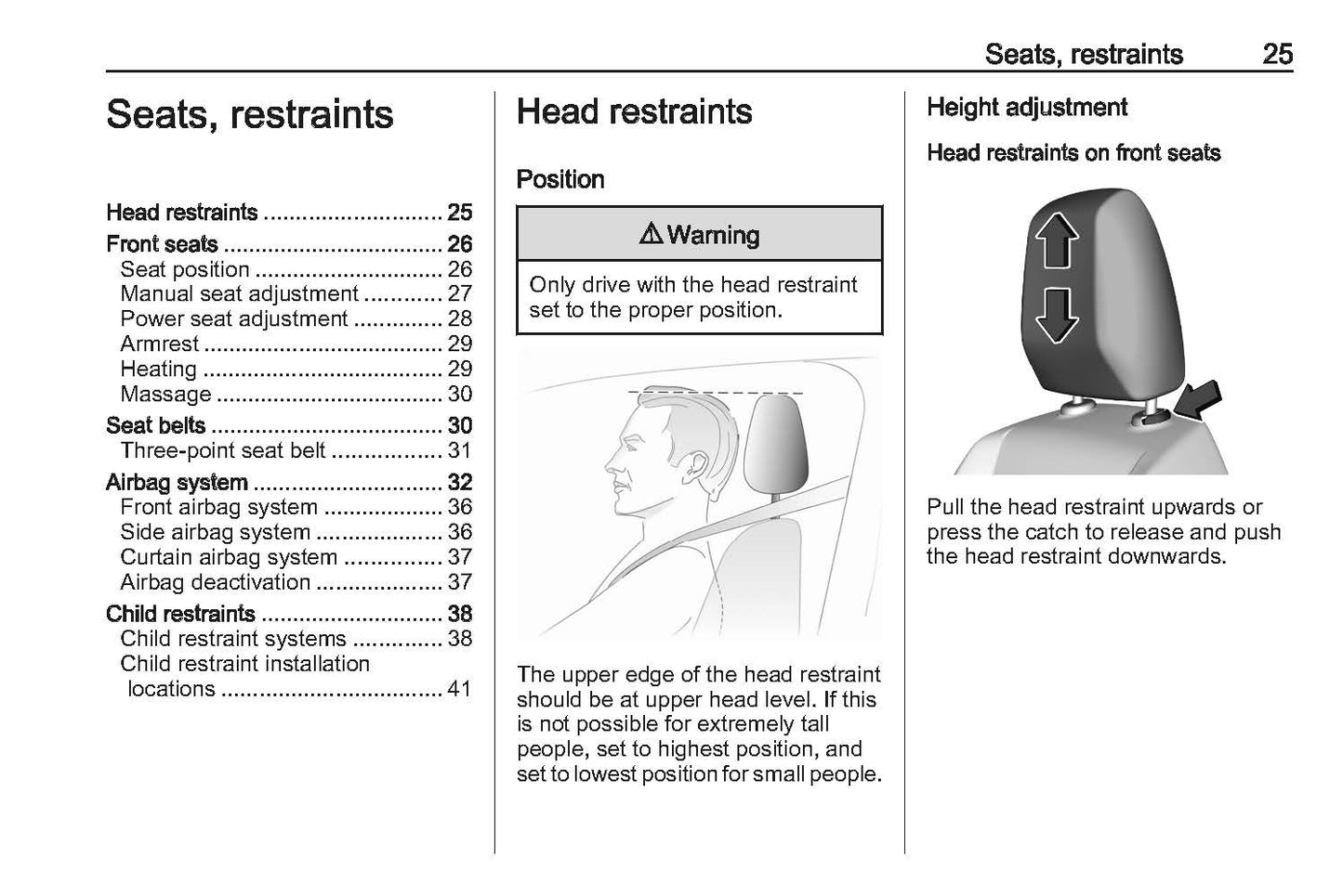2020-2021 Vauxhall Corsa Owner's Manual | English