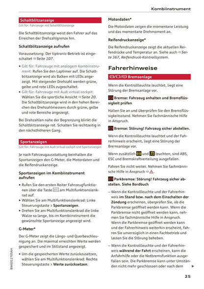 2017-2020 Audi A5 Gebruikershandleiding | Duits