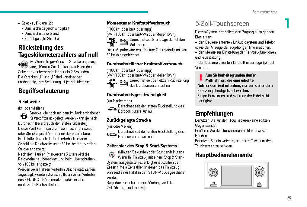 2019-2020 Peugeot 208/e-208 Gebruikershandleiding | Duits