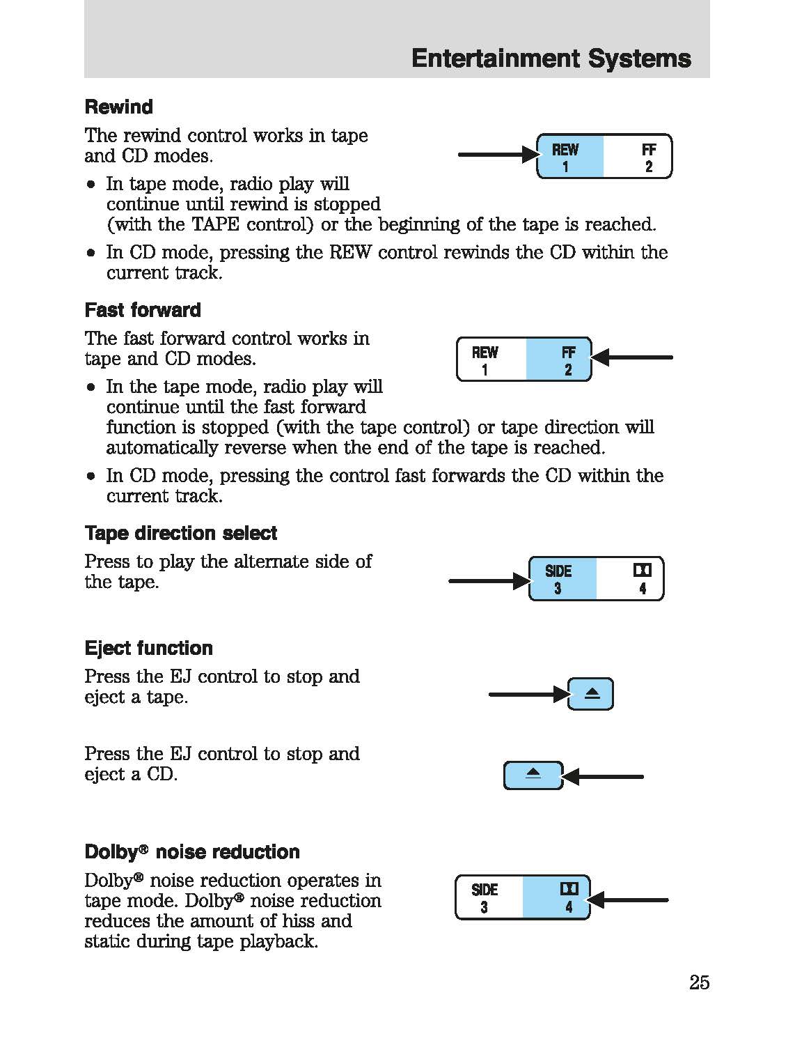 2003 Mercury Marauder Manuel du propriétaire | Anglais