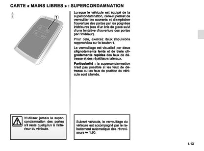 2022-2023 Renault Captur Owner's Manual | French