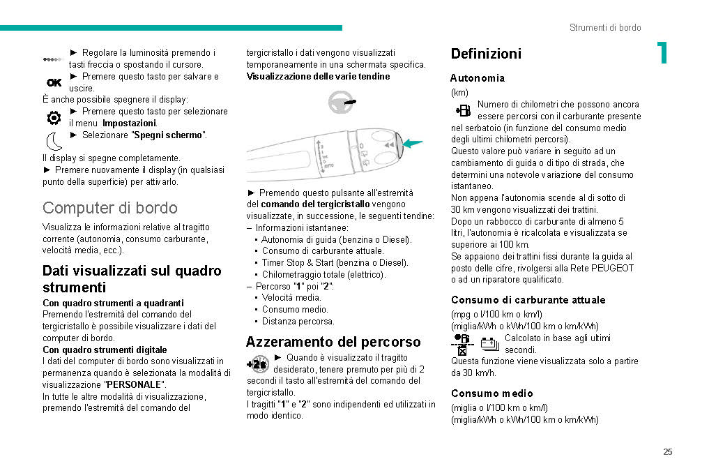 2019-2020 Peugeot 208/e-208 Gebruikershandleiding | Italiaans