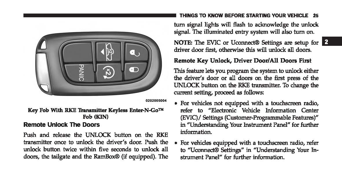 2014 Dodge Ram Truck Owner's Manual | English