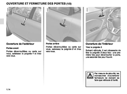 2022-2023 Renault Captur Owner's Manual | French