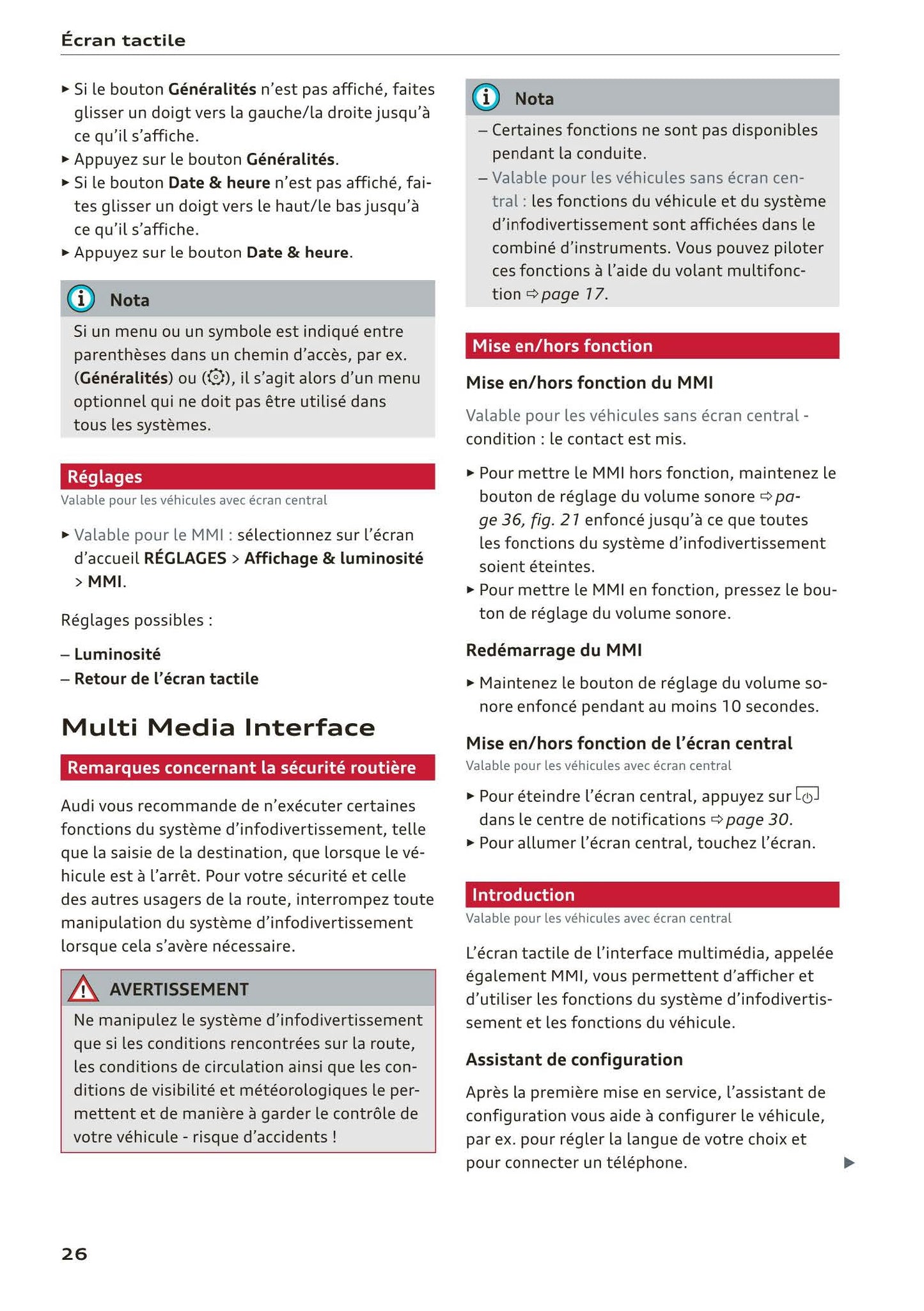 2018-2023 Audi Q3 Manuel du propriétaire | Français