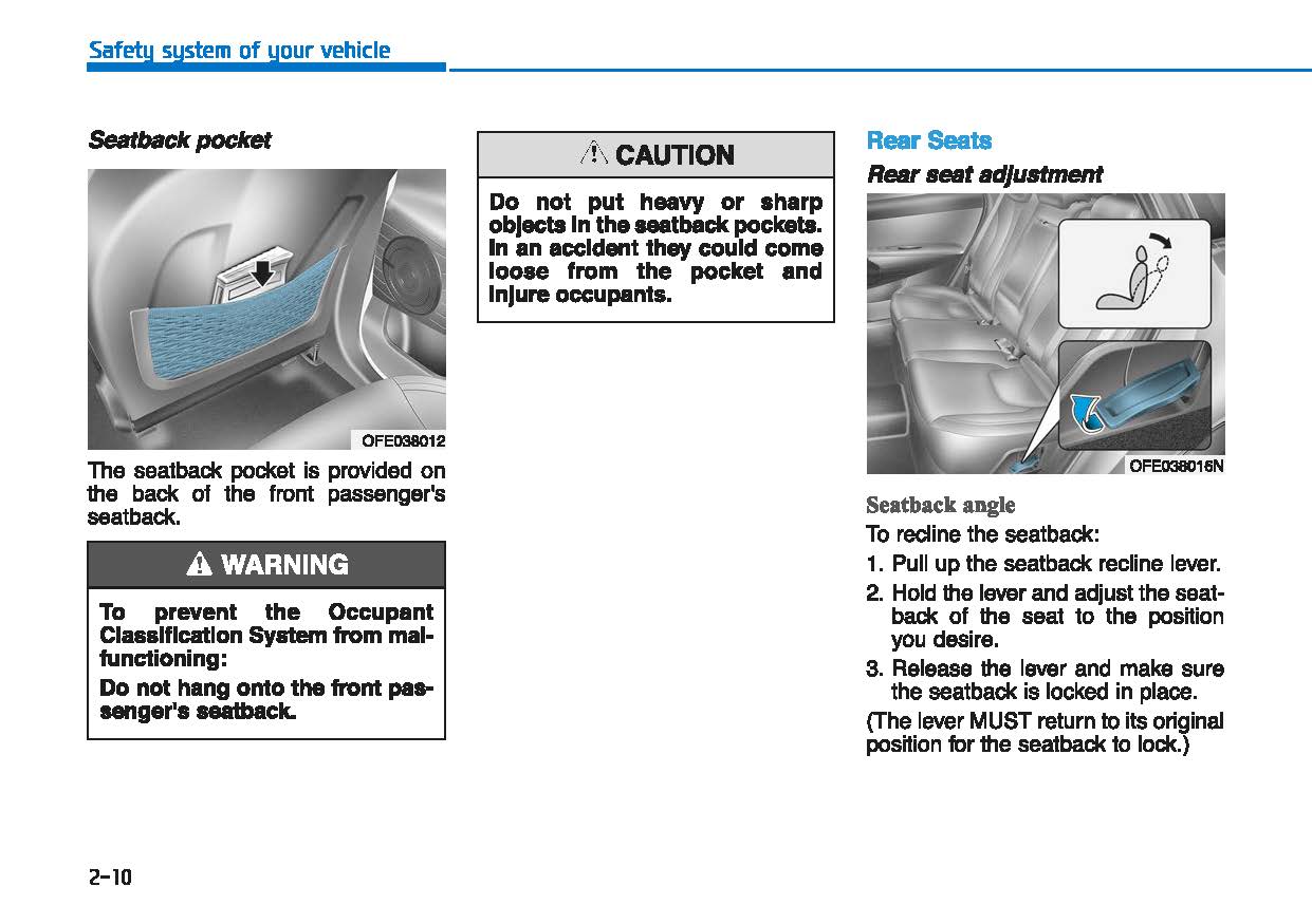 2019 Hyundai Nexo Owner's Manual | English