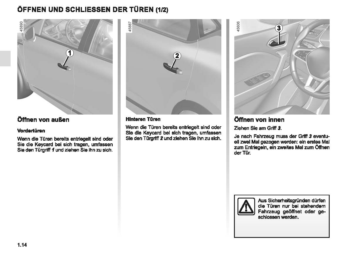 2022-2023 Renault Captur Owner's Manual | German
