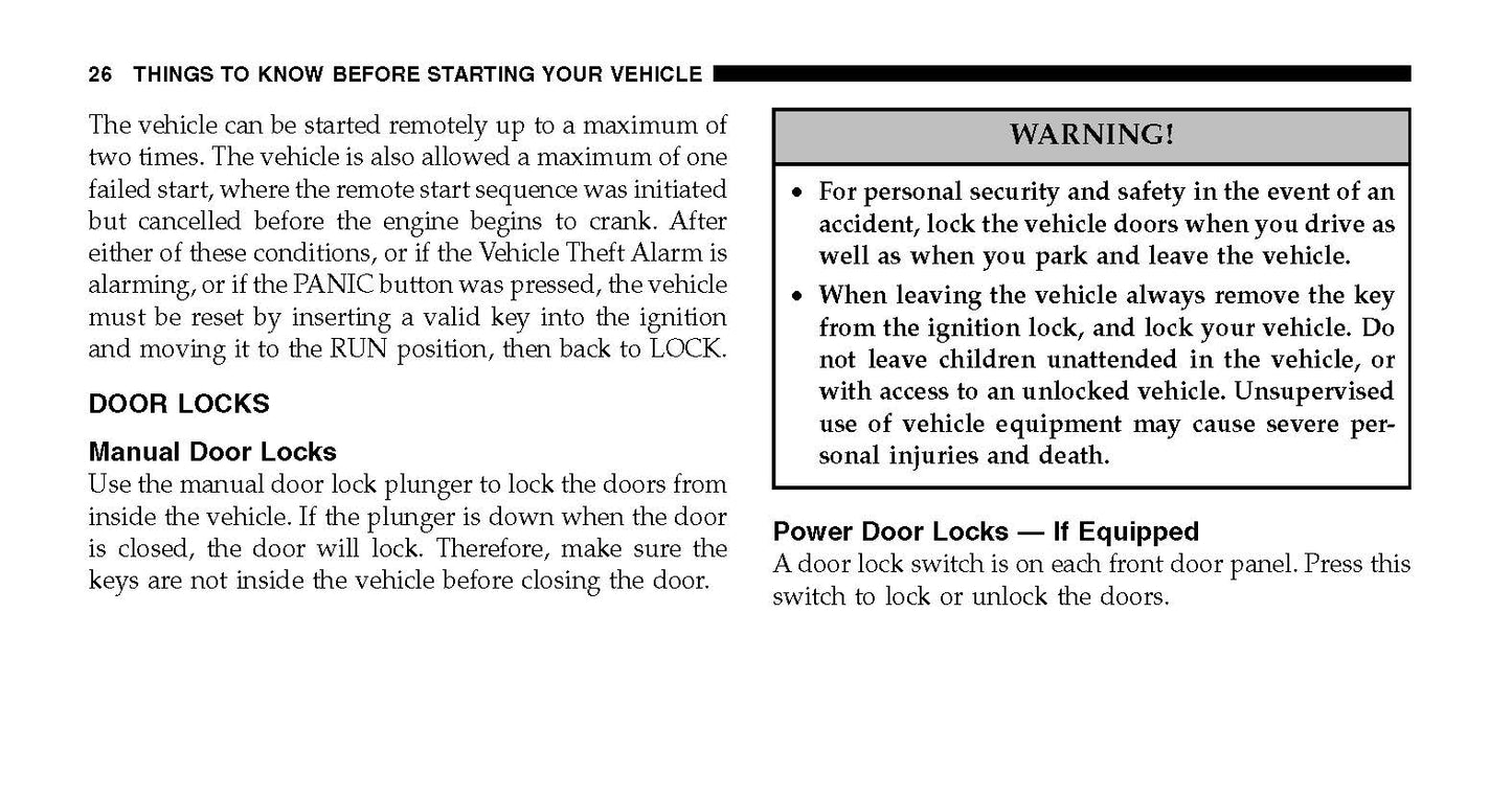 2007 Jeep Grand Cherokee Manuel du propriétaire | Anglais