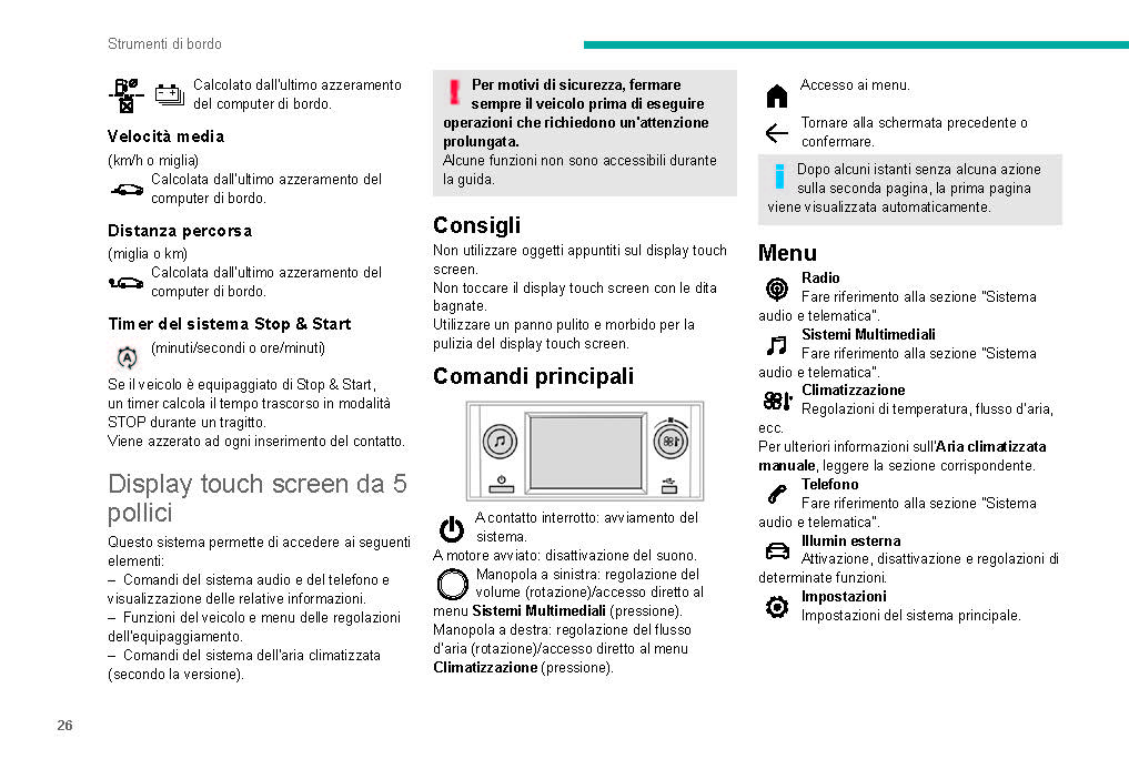 2019-2020 Peugeot 208/e-208 Gebruikershandleiding | Italiaans