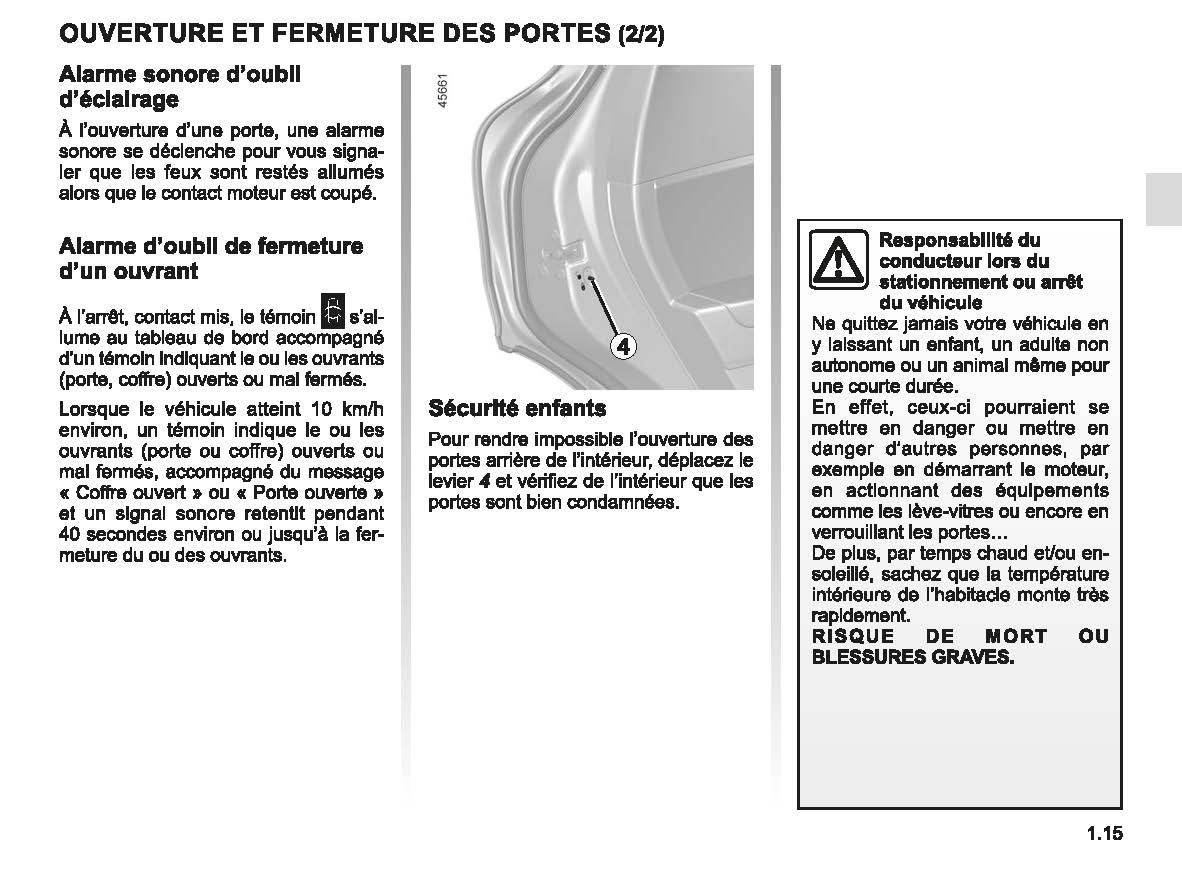 2022-2023 Renault Captur Owner's Manual | French