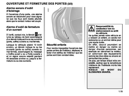 2022-2023 Renault Captur Owner's Manual | French
