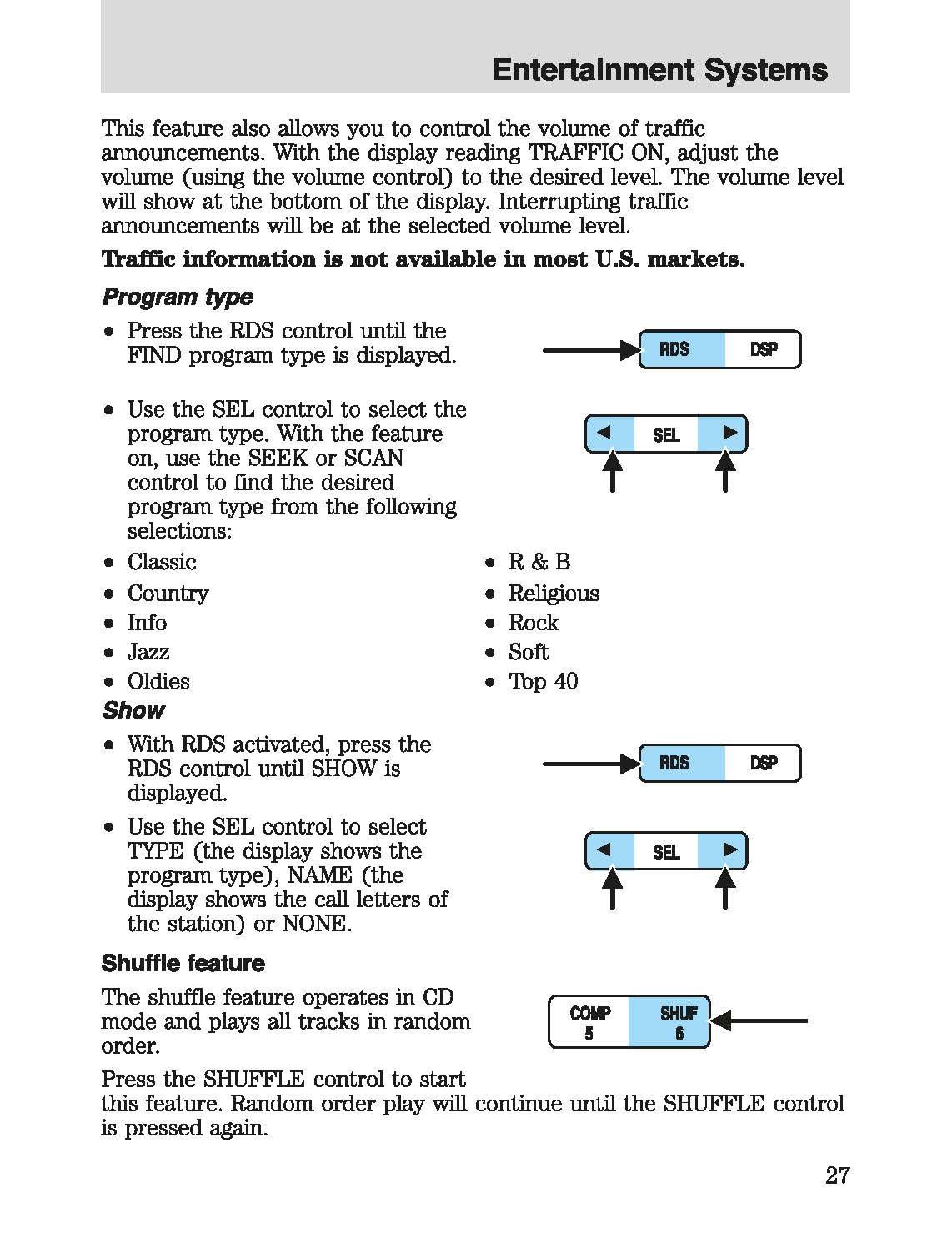2003 Mercury Marauder Manuel du propriétaire | Anglais