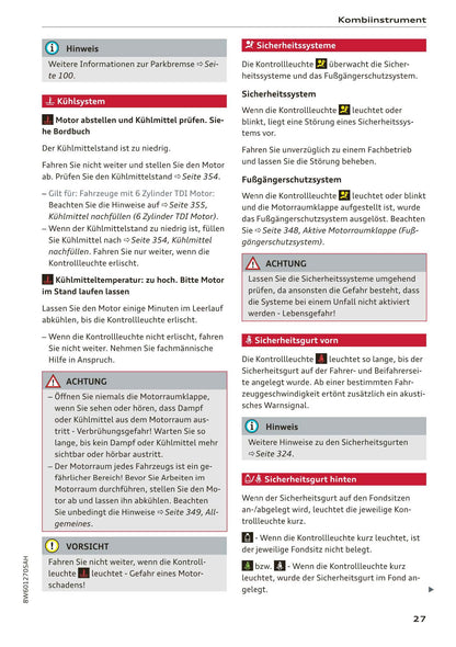 2017-2020 Audi A5 Gebruikershandleiding | Duits