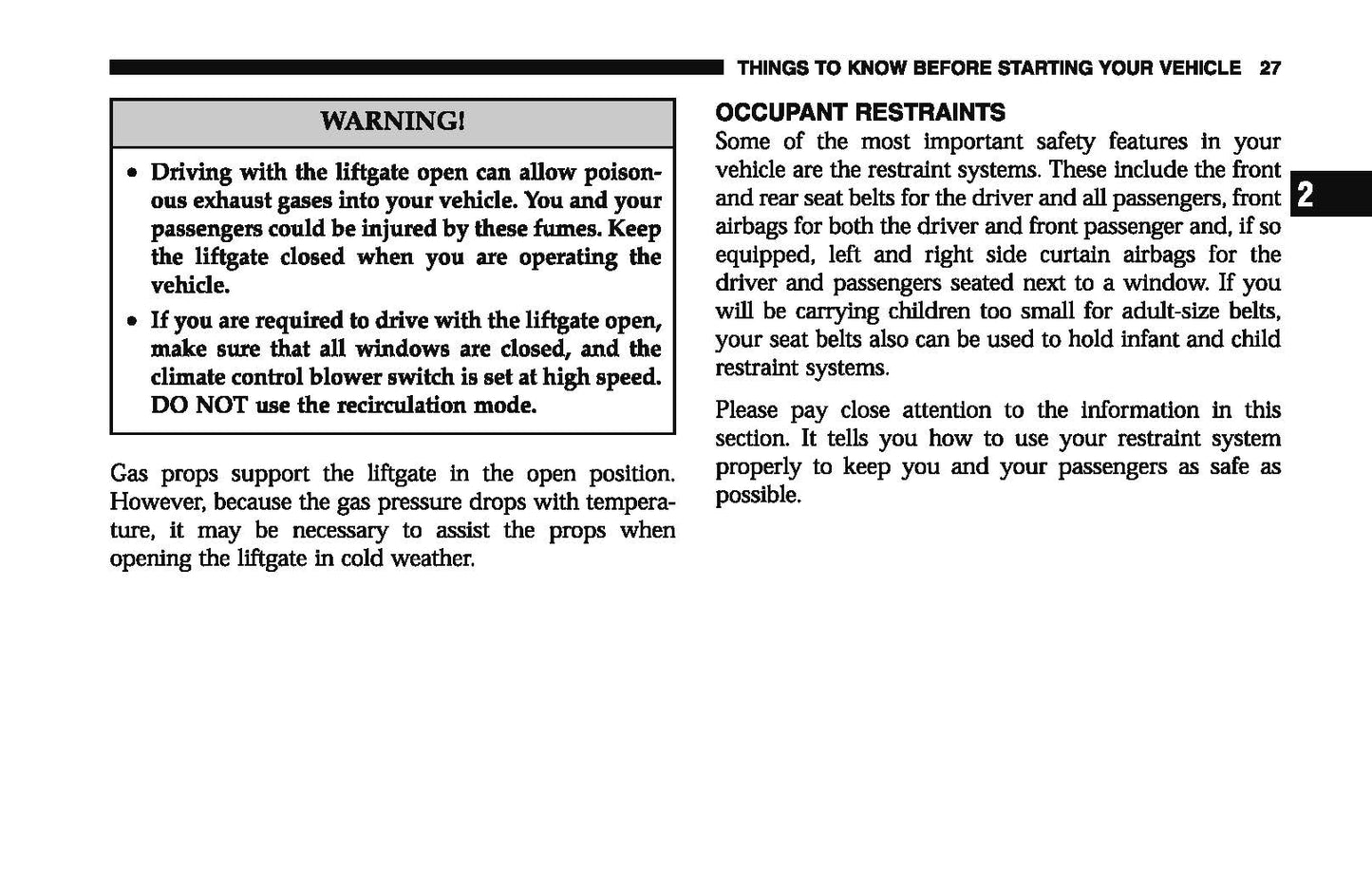 2006 Dodge Magnum Owner's Manual | English