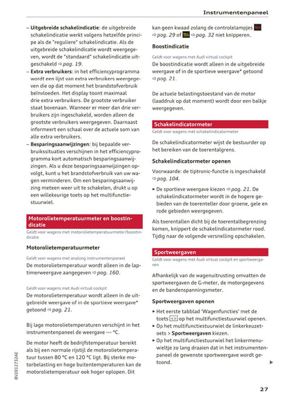 2016-2018 Audi A3/S3/RS 3 Manuel du propriétaire | Néerlandais