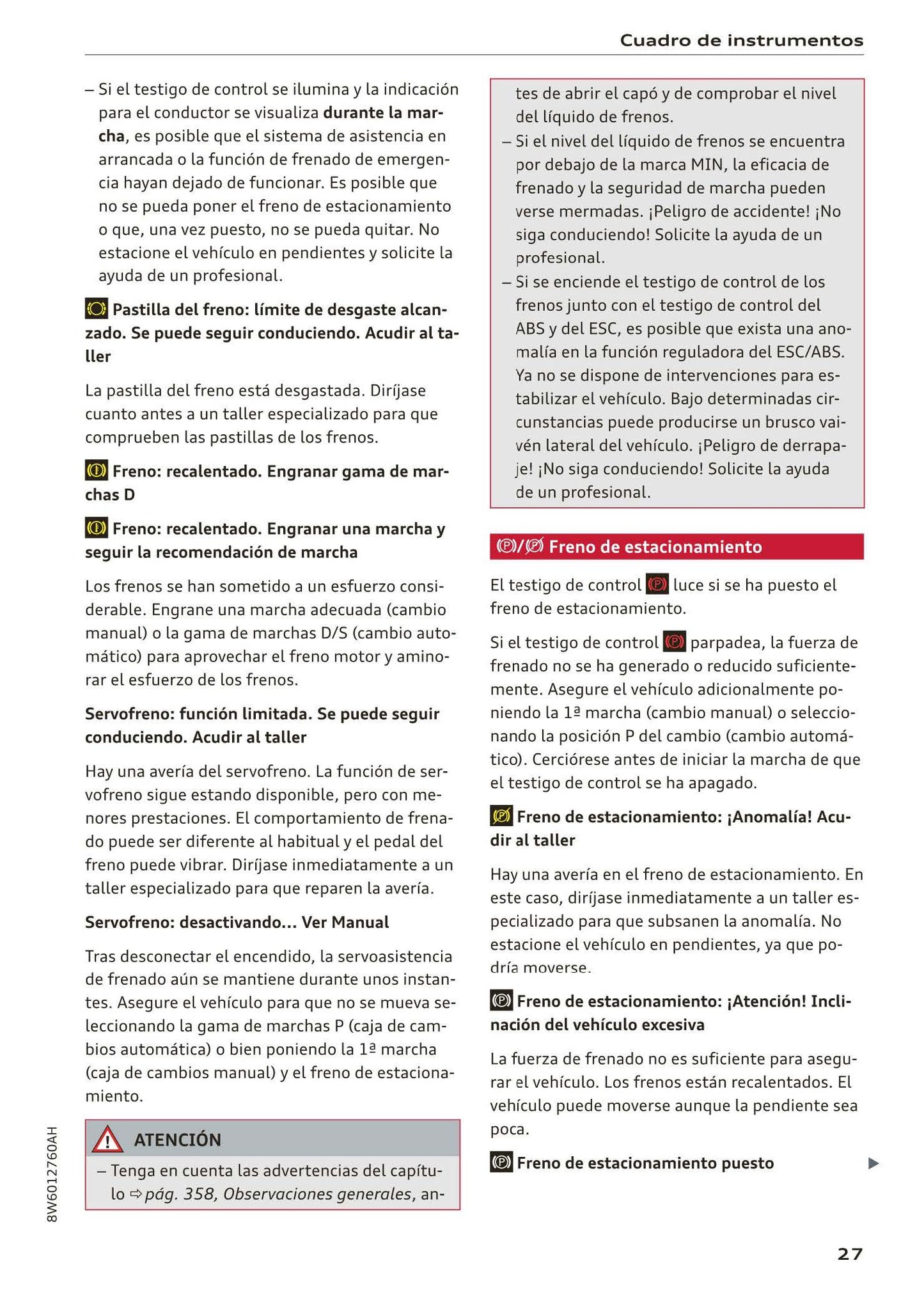 2017-2020 Audi A5 Manuel du propriétaire | Espagnol