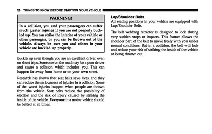 2006 Dodge Magnum Owner's Manual | English